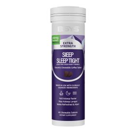 BSYS  Coffee Flavor But Make It Sleepy These Sleep-support Chews Taste Like Your Favorite Brew No Jitters  Just Cozy Vibes To Drift Off Easy  SleepHac (Option: One bottle)